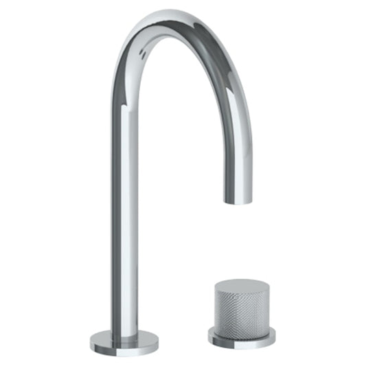 WATERMARK Titanium 22 Deck Mounted 2 Hole Gooseneck Lavatory Set 22-1.3-TIA (ON SALE)