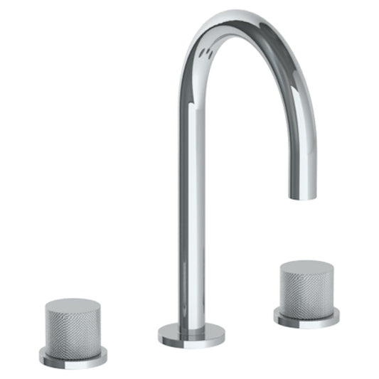 WATERMARK Titanium 22 Deck Mounted 3 Hole Gooseneck Lavatory Set 22-2-TIA (ON SALE)