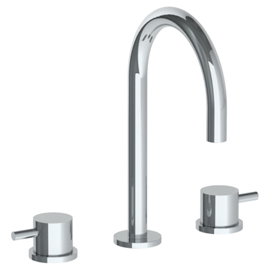 WATERMARK Titanium 22 Deck Mounted 3 Hole Gooseneck Lavatory Set 22-2-TIB (ON SALE)