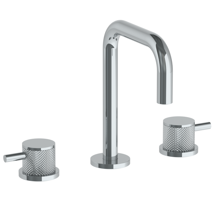 WATERMARK Titanium 22 Deck Mounted 3 Hole Extended Spout Lavatory Set 22-2.18-TIC (ON SALE)