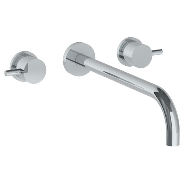 WATERMARK Titanium 22 Wall Mounted 3 Hole Lavatory Set with 11 7/8" Spout 22-2.2L-TIB (ON SALE)