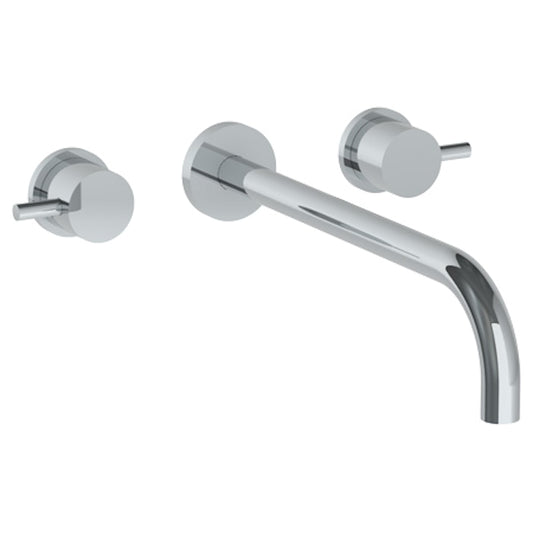 WATERMARK Titanium 22 Wall Mounted 3 Hole Lavatory Set with 11 7/8" Spout 22-2.2L-TIB (ON SALE)