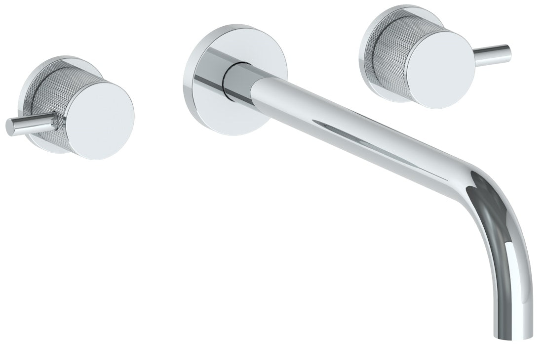 WATERMARK Titanium 22 Wall Mounted 3 Hole Lavatory Set with 11 7/8" Spout 22-2.2L-TIC (ON SALE)