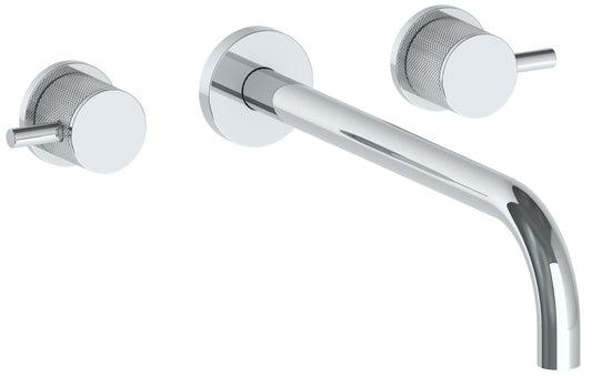 WATERMARK Titanium 22 Wall Mounted 3 Hole Lavatory Set with 11 7/8" Spout 22-2.2L-TIC (ON SALE)