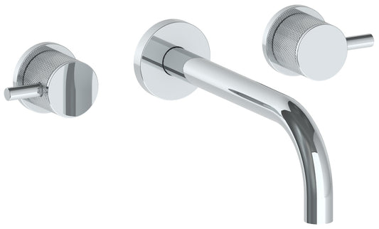 WATERMARK Titanium 22 Wall Mounted 3 Hole Lavatory Set with 8 3/4" Spout 22-2.2M-TIC (ON SALE)