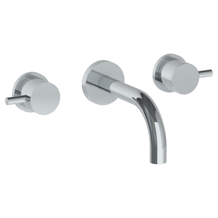 WATERMARK Titanium 22 Wall Mounted 3 Hole Lavatory Set with 6" Spout 22-2.2S-TIB (ON SALE)