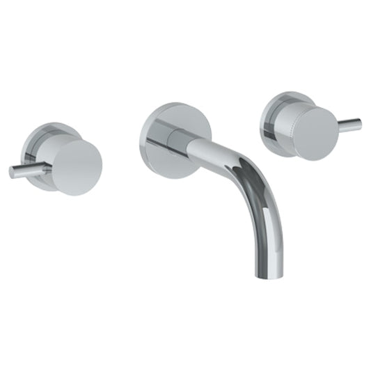 WATERMARK Titanium 22 Wall Mounted 3 Hole Lavatory Set with 6" Spout 22-2.2S-TIB (ON SALE)