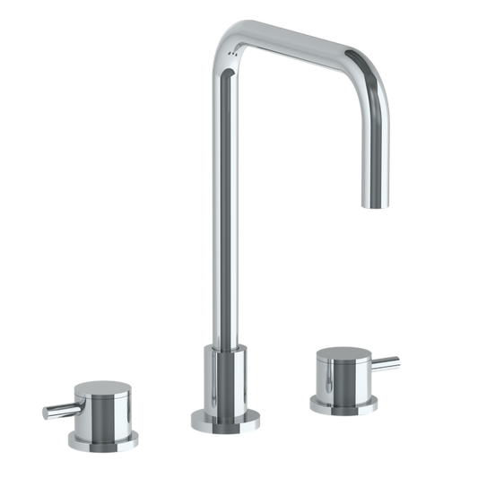 WATERMARK Titanium 22 Deck Mounted 3 Hole Square Top Kitchen Faucet 22-7-TIB (ON SALE)