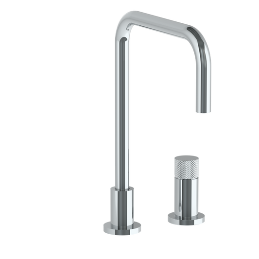WATERMARK Titanium 22 Deck Mounted 2 Hole Square Top Kitchen Faucet 22-7.1.3-TIAV (ON SALE)