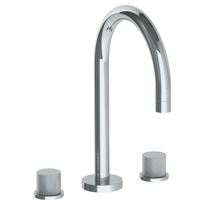 WATERMARK Titanium 22 Deck Mounted 3 hole Gooseneck Bath set 22-8-TIA (ON SALE)