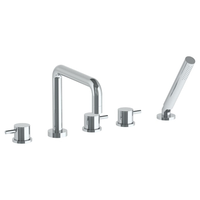 WATERMARK Titanium 22 Deck Mounted 5 hole Square Bath set 22-8.26.1-TIB (ON SALE)