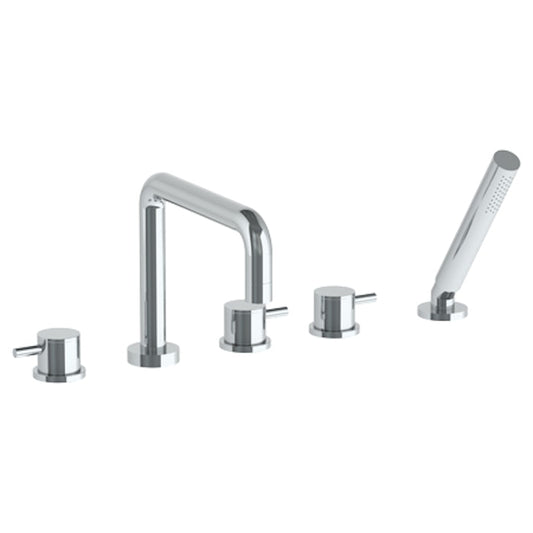 WATERMARK Titanium 22 Deck Mounted 5 hole Square Bath set 22-8.26.1-TIB (ON SALE)