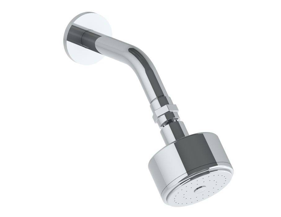 WATERMARK Titanium 22 Wall Mounted Showerhead, 3"dia, with 6" Arm and Flange 22-HAF (ON SALE)
