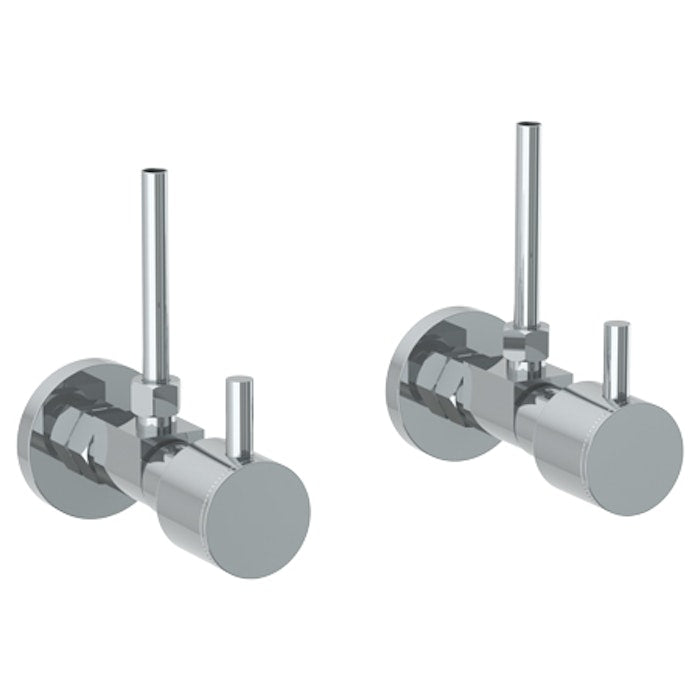 WATERMARK Titanium 22 Lavatory Angle Stop Kit -1/2 Compression x 3/8 OD Compression 22-MAS1-TIB (ON SALE)