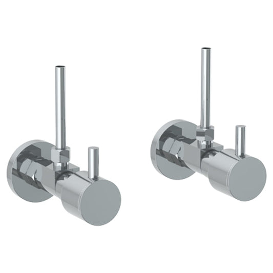 WATERMARK Titanium 22 Lavatory Angle Stop Kit -1/2 Compression x 3/8 OD Compression 22-MAS1-TIB (ON SALE)