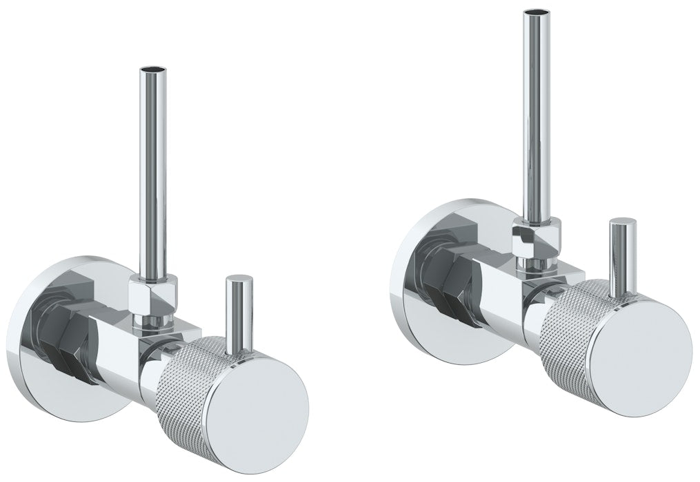 WATERMARK Titanium 22 Lavatory Angle Stop Kit -1/2 Compression x 3/8 OD Compression 22-MAS1-TIC (ON SALE)