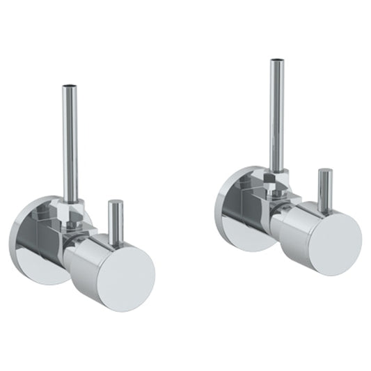 WATERMARK Titanium 22 Lavatory Angle Stop Kit -1/2 IPS x 3/8 OD Compression 22-MAS2-TIB (ON SALE)