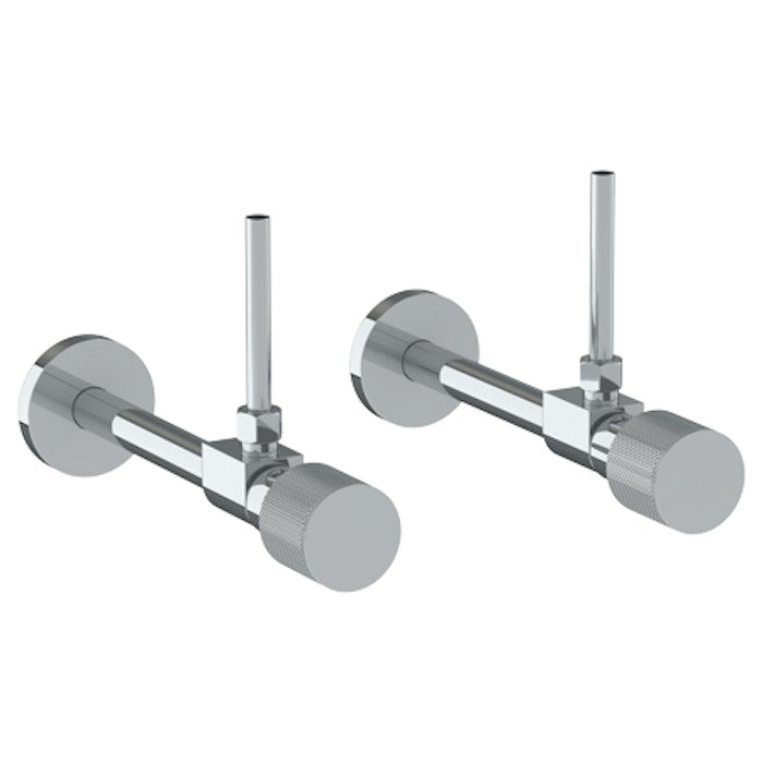 WATERMARK Titanium 22 Lavatory Angle Stop Kit -1/2 Sweat x 3/8 OD Compression 22-MAS3-TIA (ON SALE)