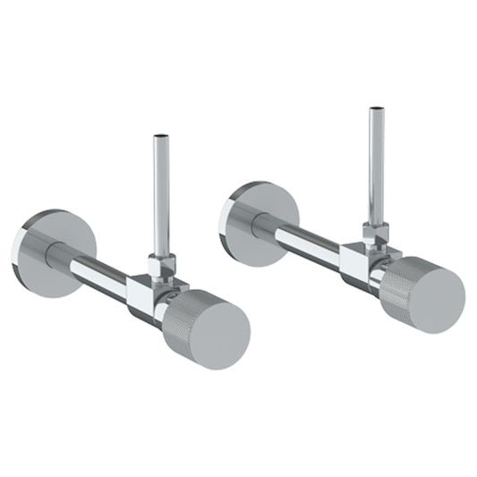 WATERMARK Titanium 22 Lavatory Angle Stop Kit -1/2 Sweat x 3/8 OD Compression 22-MAS3-TIA (ON SALE)