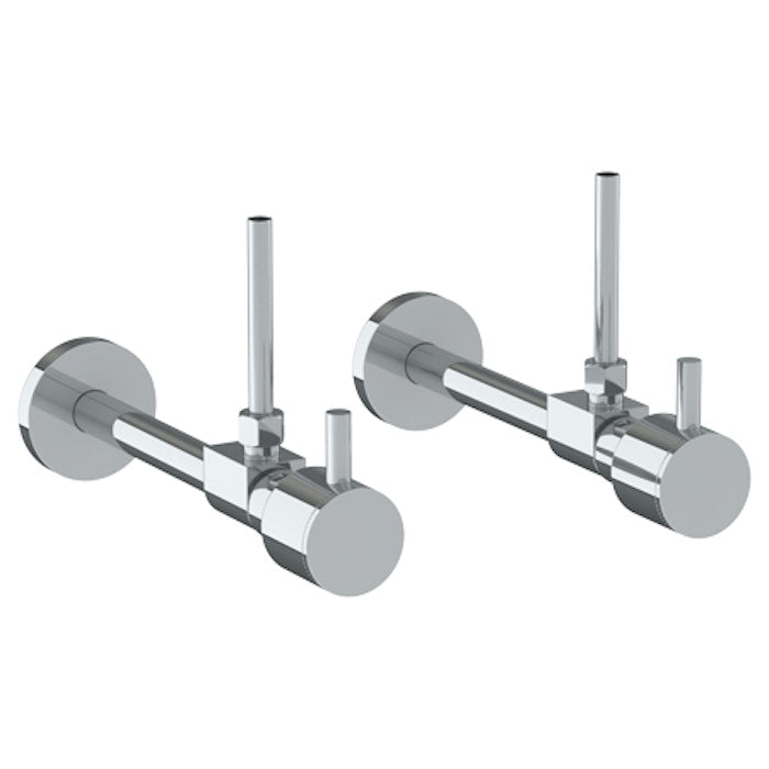 WATERMARK Titanium 22 Lavatory Angle Stop Kit -1/2 Sweat x 3/8 OD Compression 22-MAS3-TIB (ON SALE)