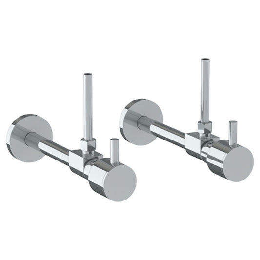WATERMARK Titanium 22 Lavatory Angle Stop Kit -1/2 Sweat x 3/8 OD Compression 22-MAS3-TIB (ON SALE)