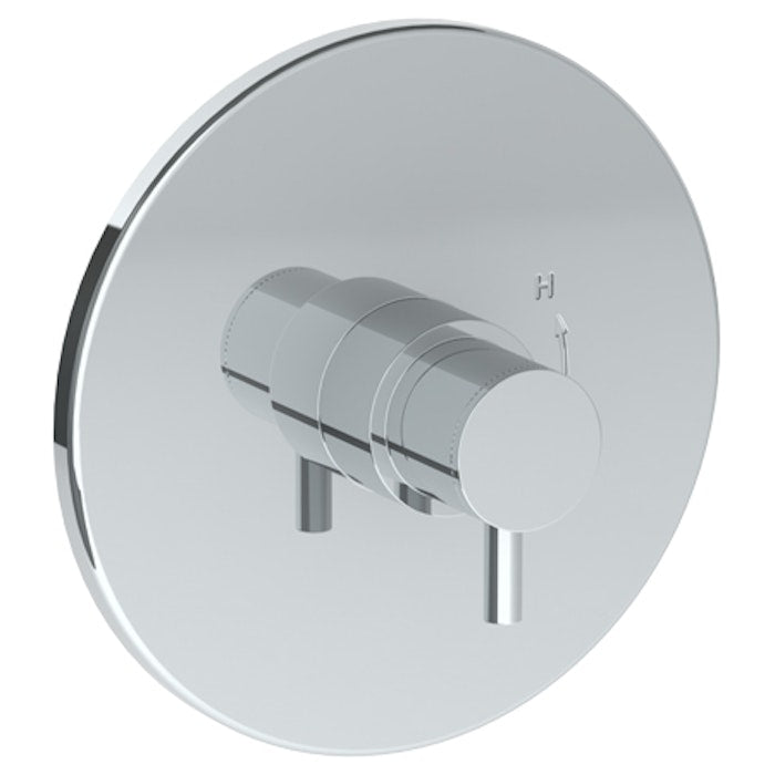 WATERMARK Titanium 22 Wall Mounted Pressure Balance Shower Trim, 7" dia. Hose 22-P80-TIB (ON SALE)