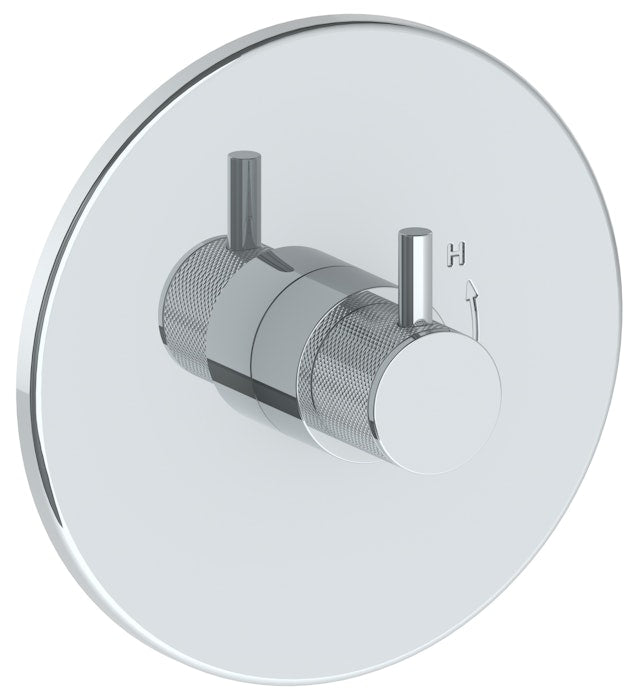 WATERMARK Titanium 22 Wall Mounted Pressure Balance Shower Trim, 7" dia. Hose 22-P80-TIC (ON SALE)