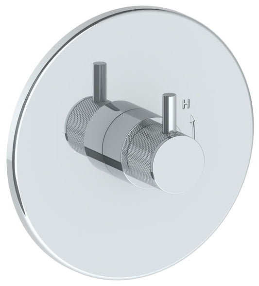 WATERMARK Titanium 22 Wall Mounted Pressure Balance Shower Trim, 7" dia. Hose 22-P80-TIC (ON SALE)