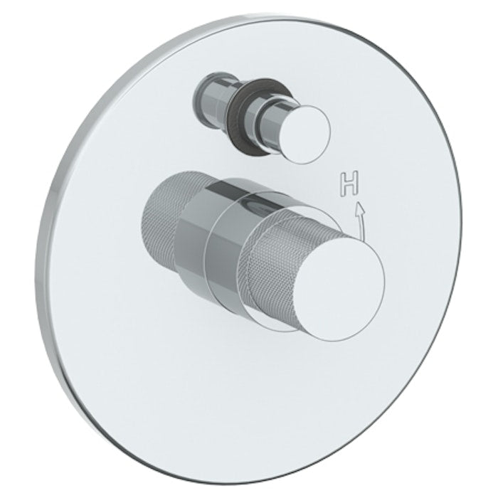 WATERMARK Titanium 22 Wall Mounted Pressure Balance Shower Trim with Diverter, 7" dia. Hose 22-P90-TIA (ON SALE)