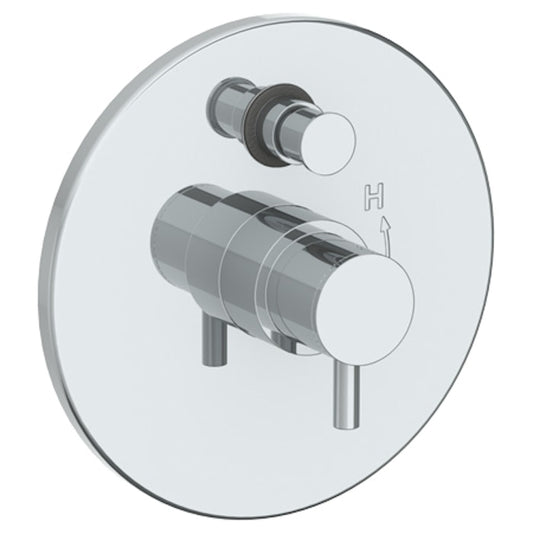 WATERMARK Titanium 22 Wall Mounted Pressure Balance Shower Trim with Diverter, 7" dia. Hose 22-P90-TIB (ON SALE)