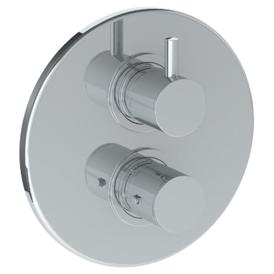 WATERMARK Titanium 22 Wall Mounted Thermostatic Shower Trim with built-in control, 7 1/2" dia. 22-T20-TIB (ON SALE)