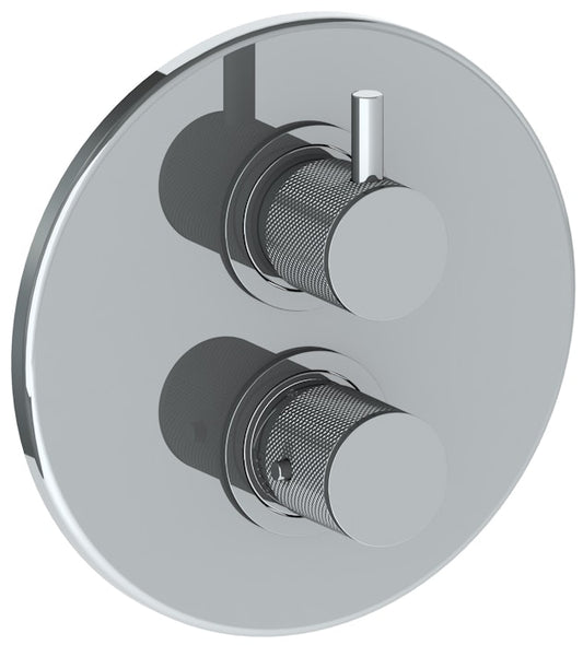 WATERMARK Titanium 22 Wall Mounted Thermostatic Shower Trim with built-in control, 7 1/2" dia. 22-T20-TIC (ON SALE)
