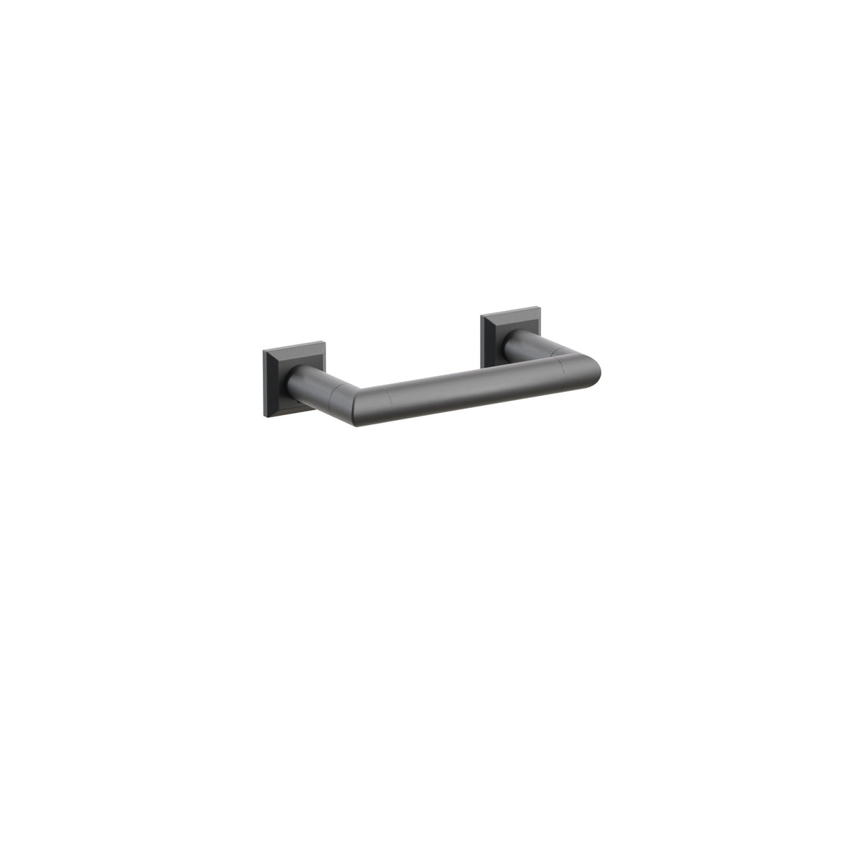 Emtek 2284 Chamfered Square rosette in Flat Black