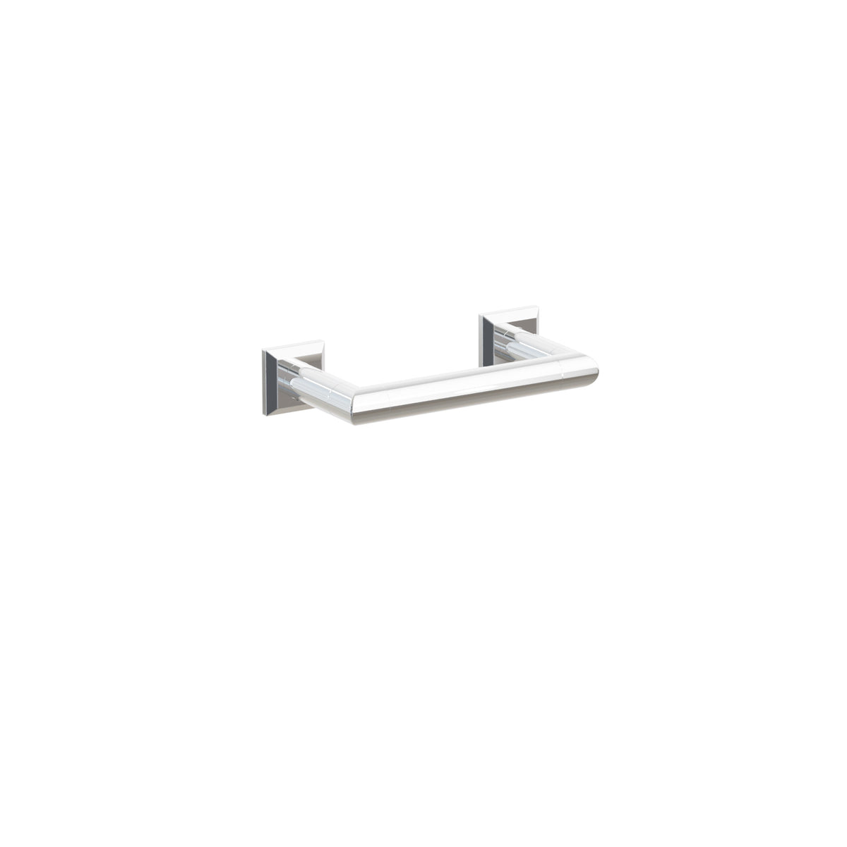 Emtek 2284 Chamfered Square rosette in Polished Chrome