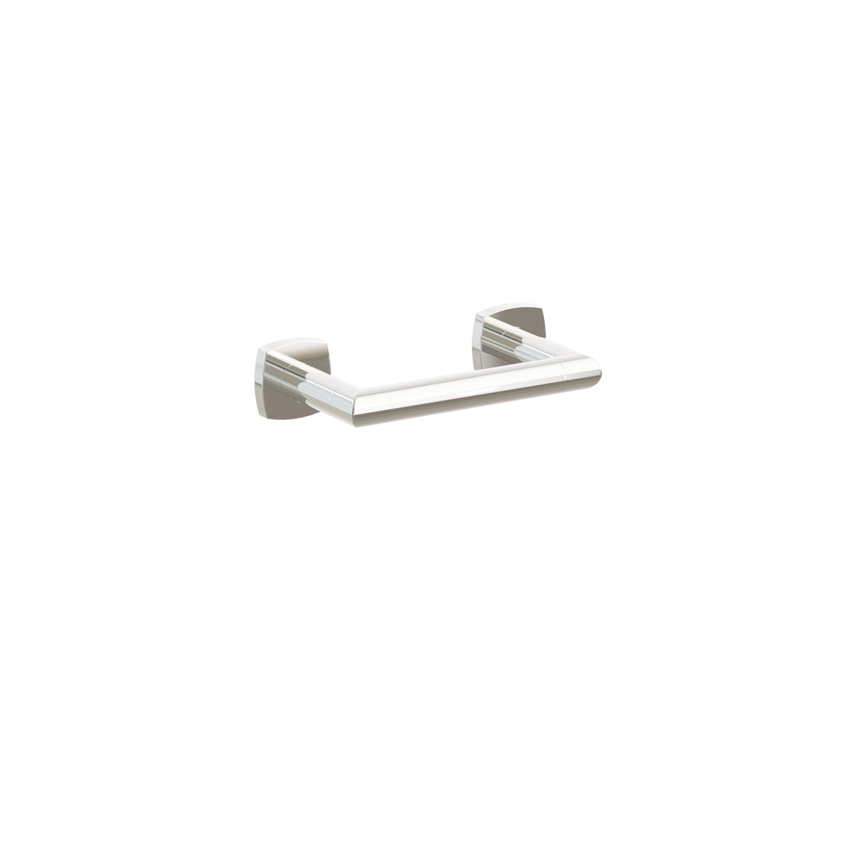 Emtek 2284 Soft Square rosette in Polished Nickel