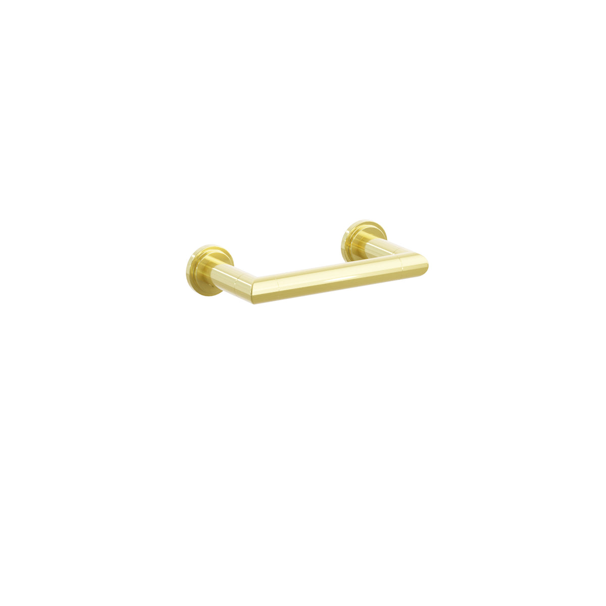 Emtek 2284 Step Disk rosette in Unlacquered Brass
