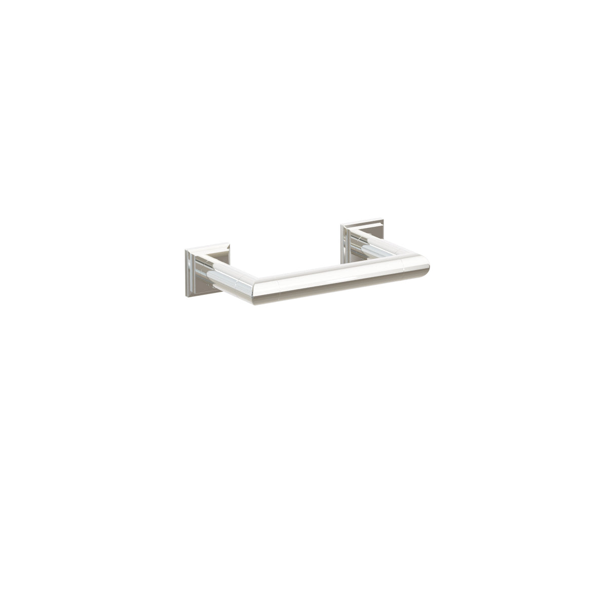 Emtek 2284 Step Square rosette in Polished Nickel