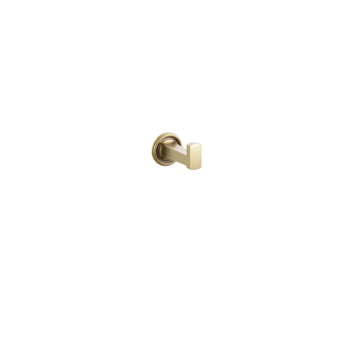 Emtek 2295 Transitional Flared Robe Hook in French Antique with Small Regular Rosette – 229520US7