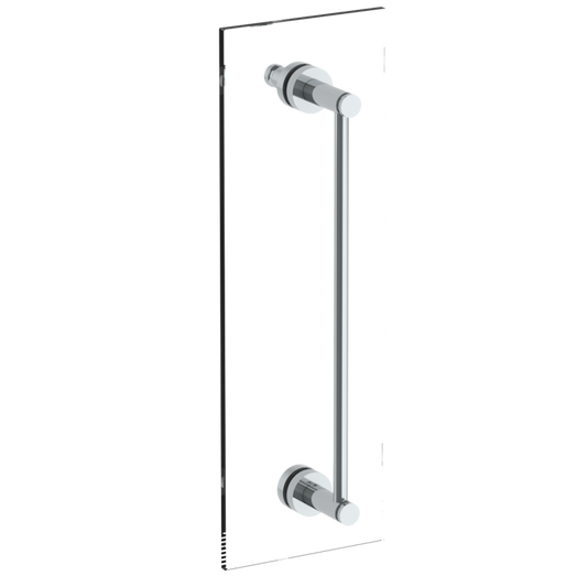 WATERMARK Loft 23 Loft 2.0 18" Shower Door Pull With Knob / Glass Mount Towel Bar with Hook 23-0.1-18SDP (ON SALE)