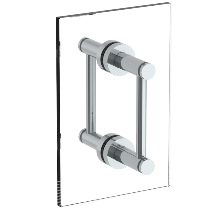 WATERMARK Loft 23 Loft 2.0 6" Double Shower Door Pull / Glass Mount Towel Bar 23-0.1-6DDP (ON SALE)