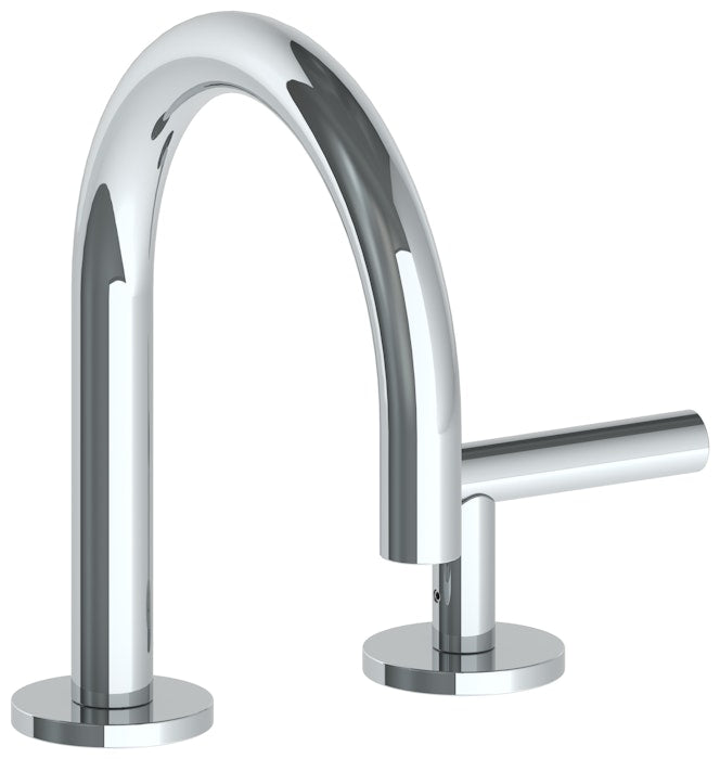 WATERMARK Loft 23 Deck Mounted 2 Hole Gooseneck Lavatory Set with Short Spout 23-1.3S-L8 (ON SALE)
