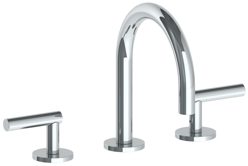 WATERMARK Loft 23 Deck Mounted 3 Hole Gooseneck Lavatory Set with Short Spout 23-2S-L8 (ON SALE)