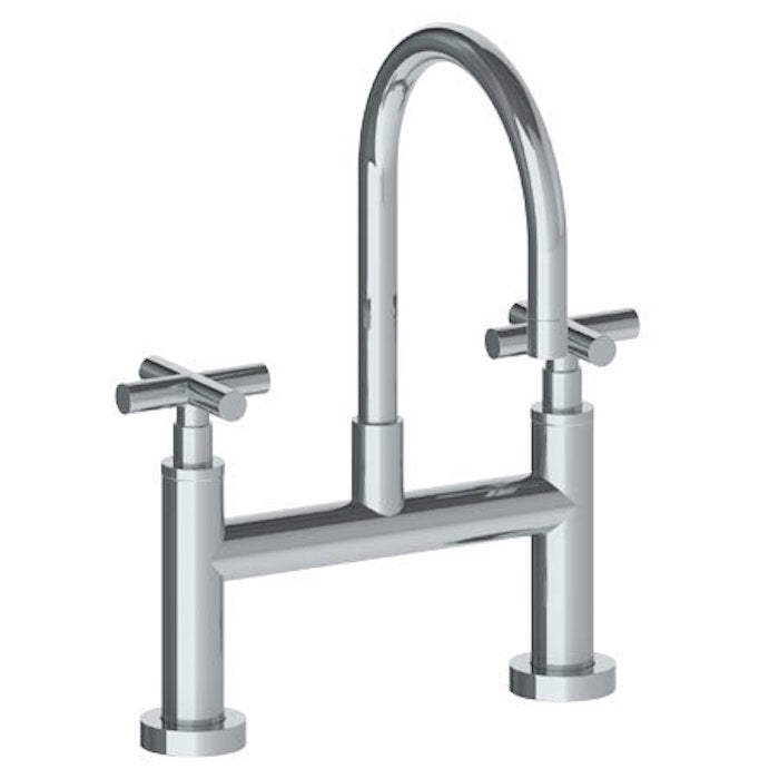 WATERMARK Loft 23 Deck Mounted 2 Hole Bridge Lavatory Set 23-2.3-L9 (ON SALE)
