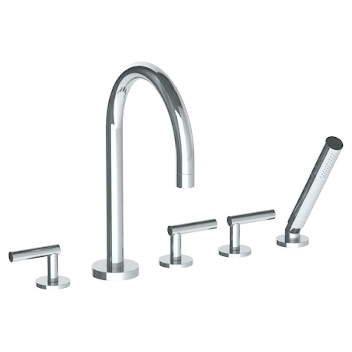 WATERMARK Loft 23 Deck Mounted 5 Hole Gooseneck Bath set 23-8.1-L8 (ON SALE)