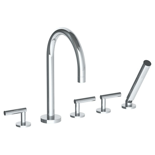 WATERMARK Loft 23 Deck Mounted 5 Hole Gooseneck Bath set 23-8.1-L8 (ON SALE)