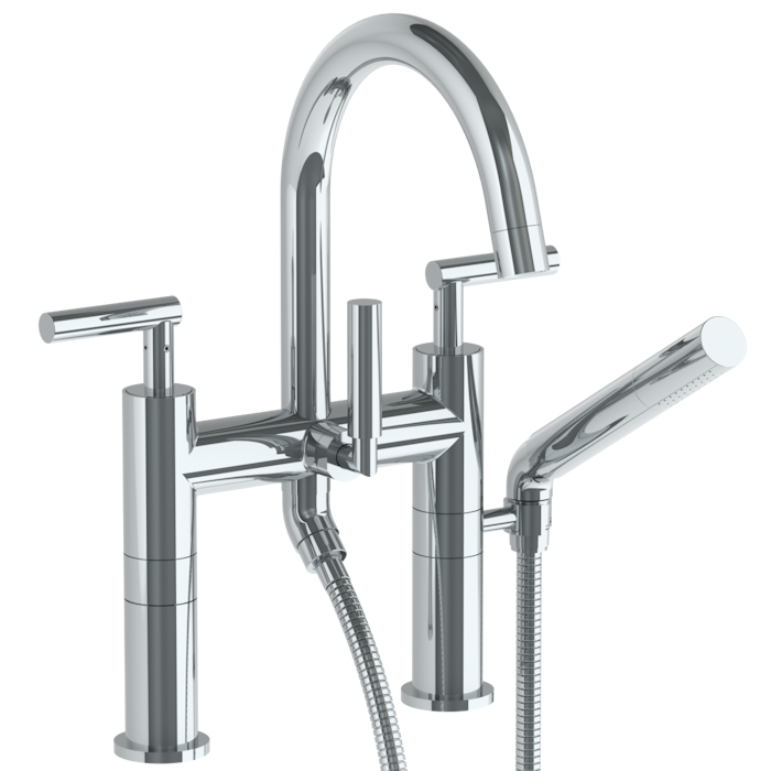 WATERMARK Loft 23 Deck Mounted Exposed Gooseneck Bath Set with Hand Shower 23-8.2-L8 (ON SALE)
