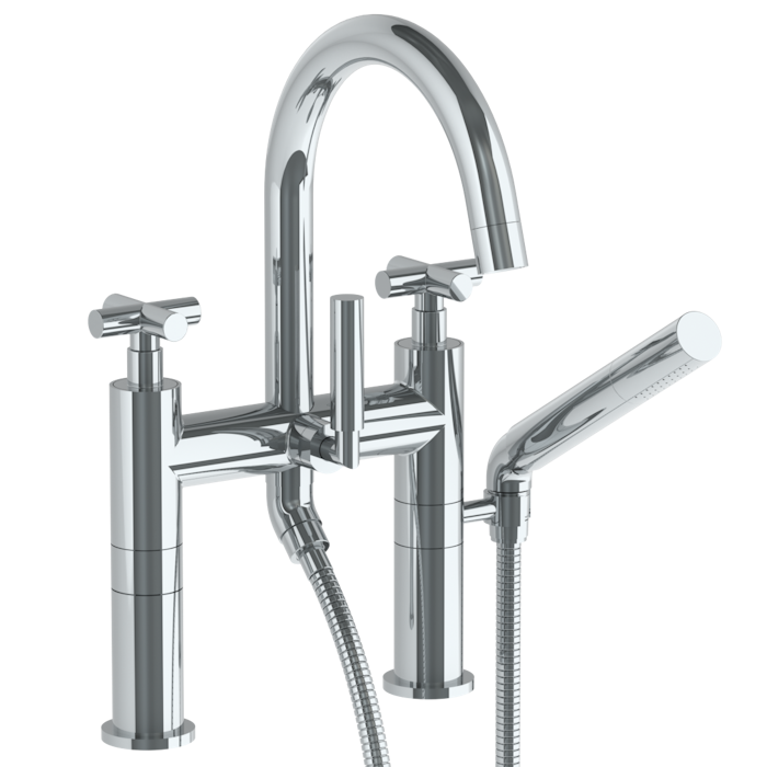 WATERMARK Loft 23 Deck Mounted Exposed Gooseneck Bath Set with Hand Shower 23-8.2-L9 (ON SALE)