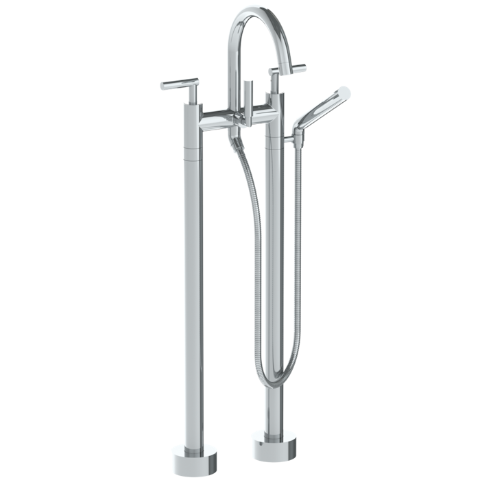 WATERMARK Loft 23 Floor Standing Bath set with Gooseneck Spout and Slim Hand Shower 23-8.3-L8 (ON SALE)