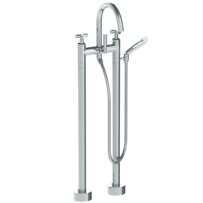 WATERMARK Loft 23 Floor Standing Bath set with Gooseneck Spout and Slim Hand Shower 23-8.3-L9 (ON SALE)