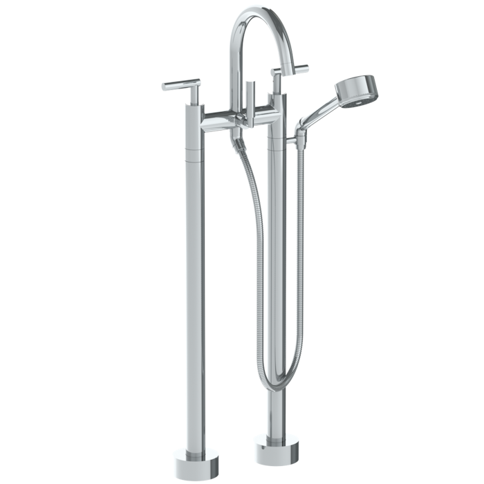WATERMARK Loft 23 Floor Standing Bath set with Gooseneck Spout and Volume Hand Shower 23-8.3V-L8 (ON SALE)